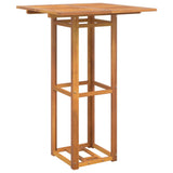 NNEVL Bistro Table 75x75x110 cm Solid Wood Acacia