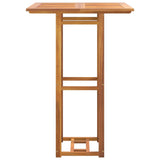 NNEVL Bistro Table 75x75x110 cm Solid Wood Acacia