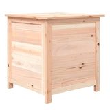 NNEVL Outdoor Cushion Box 50x50x56 cm Solid Wood Fir