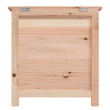 NNEVL Outdoor Cushion Box 50x50x56 cm Solid Wood Fir