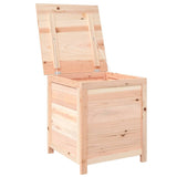 NNEVL Outdoor Cushion Box 50x50x56 cm Solid Wood Fir