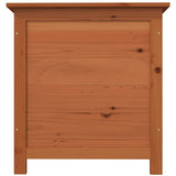 NNEVL Outdoor Cushion Box Brown 50x50x56 cm Solid Wood Fir