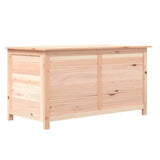 NNEVL Outdoor Cushion Box 100x50x56 cm Solid Wood Fir