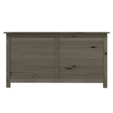 NNEVL Outdoor Cushion Box Anthracite 100x50x56 cm Solid Wood Fir