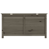 NNEVL Outdoor Cushion Box Anthracite 100x50x56 cm Solid Wood Fir