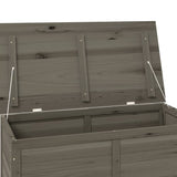 NNEVL Outdoor Cushion Box Anthracite 100x50x56 cm Solid Wood Fir