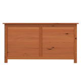 NNEVL Outdoor Cushion Box Brown 100x50x56 cm Solid Wood Fir