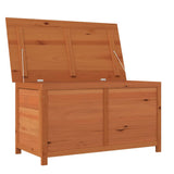 NNEVL Outdoor Cushion Box Brown 100x50x56 cm Solid Wood Fir