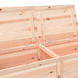 NNEVL Outdoor Cushion Box 150x50x56 cm Solid Wood Fir