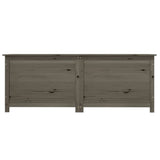 NNEVL Outdoor Cushion Box Anthracite 150x50x56 cm Solid Wood Fir