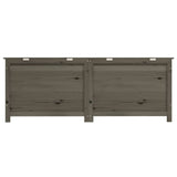 NNEVL Outdoor Cushion Box Anthracite 150x50x56 cm Solid Wood Fir