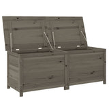 NNEVL Outdoor Cushion Box Anthracite 150x50x56 cm Solid Wood Fir