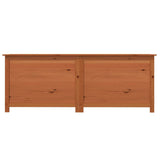 NNEVL Outdoor Cushion Box Brown 150x50x56 cm Solid Wood Fir