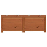 NNEVL Outdoor Cushion Box Brown 150x50x56 cm Solid Wood Fir