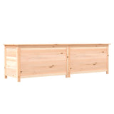 NNEVL Outdoor Cushion Box 200x50x56 cm Solid Wood Fir