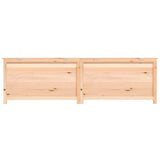 NNEVL Outdoor Cushion Box 200x50x56 cm Solid Wood Fir