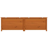 NNEVL Outdoor Cushion Box Brown 200x50x56 cm Solid Wood Fir