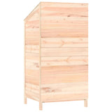 NNEVL Garden Shed 55x52x112 cm Solid Wood Fir