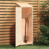 NNEVL Garden Shed 55x52x174.5 cm Solid Wood Fir