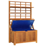 NNEVL Storage Box with Trellis 99x50x160 cm Solid Wood Acacia