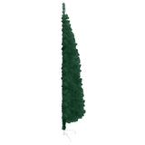NNEVL Slim Artificial Half Christmas Tree with Stand Green 180 cm