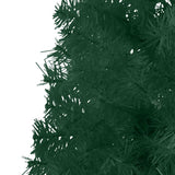NNEVL Slim Artificial Half Christmas Tree with Stand Green 180 cm