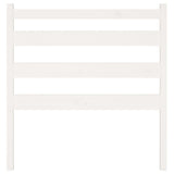 NNEVL Bed Headboard White 96x4x100 cm Solid Wood Pine