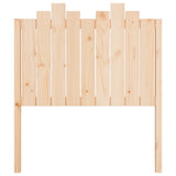 NNEVL Bed Headboard 96x4x110 cm Solid Wood Pine