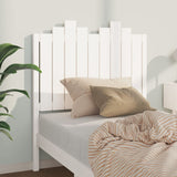 NNEVL Bed Headboard White 96x4x110 cm Solid Wood Pine