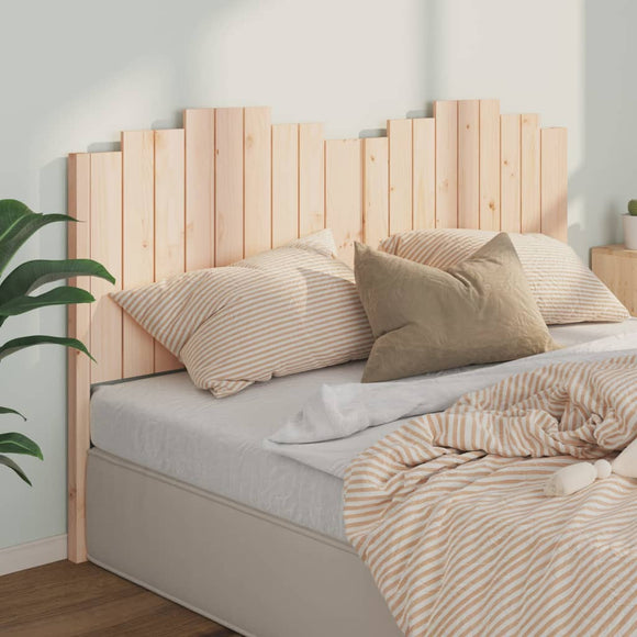 NNEVL Bed Headboard 186x4x110 cm Solid Wood Pine