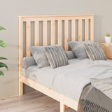NNEVL Bed Headboard 141x6x101 cm Solid Wood Pine