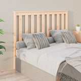 NNEVL Bed Headboard 141x6x101 cm Solid Wood Pine