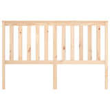 NNEVL Bed Headboard 156x6x101 cm Solid Wood Pine