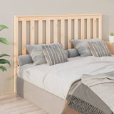 NNEVL Bed Headboard 156x6x101 cm Solid Wood Pine