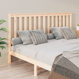 NNEVL Bed Headboard 186x6x101 cm Solid Wood Pine