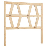 NNEVL Bed Headboard 96x4x100 cm Solid Wood Pine
