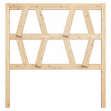NNEVL Bed Headboard 96x4x100 cm Solid Wood Pine
