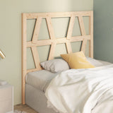 NNEVL Bed Headboard 96x4x100 cm Solid Wood Pine