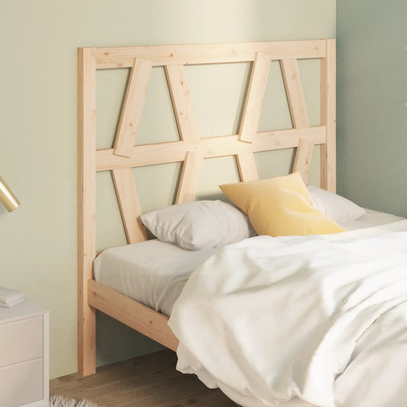 NNEVL Bed Headboard 96x4x100 cm Solid Wood Pine