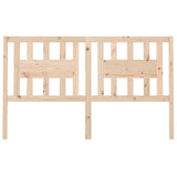 NNEVL Headboard 141x4x100 cm Solid Wood Pine