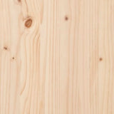 NNEVL Headboard 141x4x100 cm Solid Wood Pine