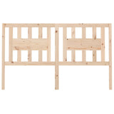 NNEVL Headboard 156x4x100 cm Solid Wood Pine