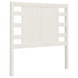 NNEVL Headboard White 96x4x100 cm Solid Wood Pine