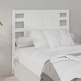 NNEVL Headboard White 96x4x100 cm Solid Wood Pine