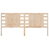 NNEVL Headboard 186x4x100 cm Solid Wood Pine