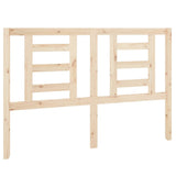 NNEVL Bed Headboard 141x4x100 cm Solid Wood Pine