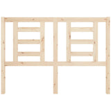 NNEVL Bed Headboard 141x4x100 cm Solid Wood Pine