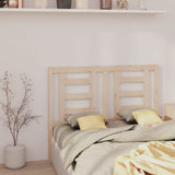 NNEVL Bed Headboard 141x4x100 cm Solid Wood Pine