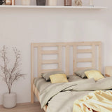 NNEVL Bed Headboard 141x4x100 cm Solid Wood Pine