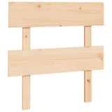 NNEVL Bed Headboard 93.5x3x81 cm Solid Wood Pine